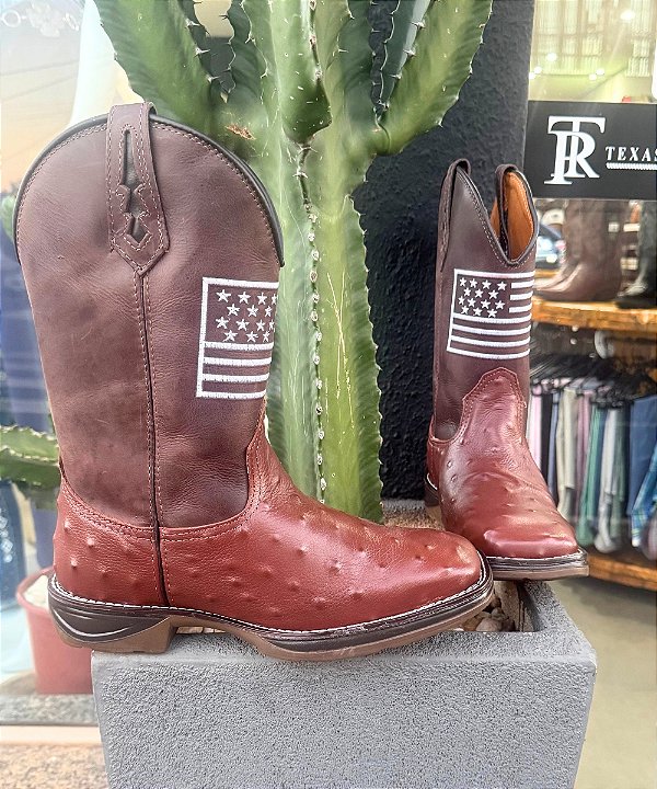 Bota Avestruz Franca Boots