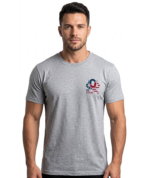 Camiseta Estampada Ox Horns