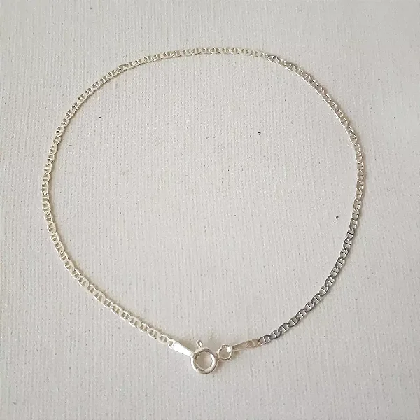 Pulseira masculina modelo gucci em Prata 925