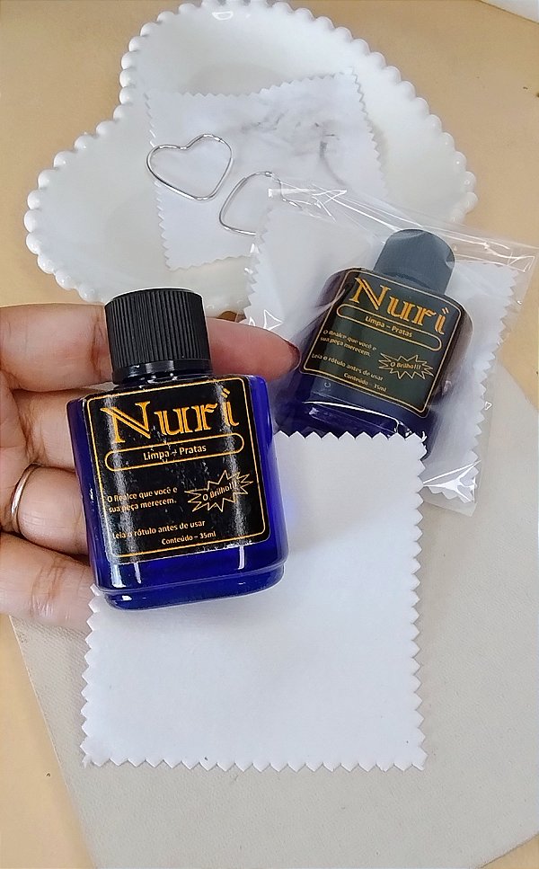 Kit de limpeza da prata