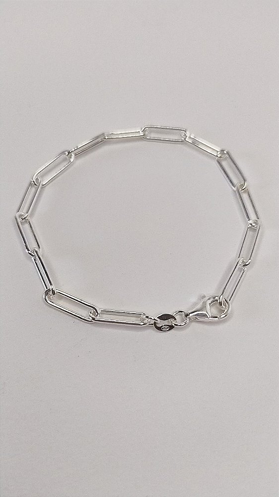 Pulseira elo Cartier em Prata 925