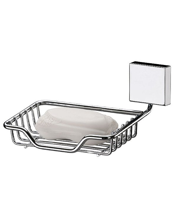 Suporte para Sabonete Saboneteira Aço Inox Cromado 7503 - Future