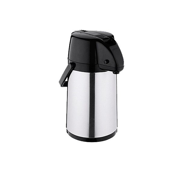 Garrafa Térmica Exclusiva Inox 1 Litro Chá Café Água - Soprano