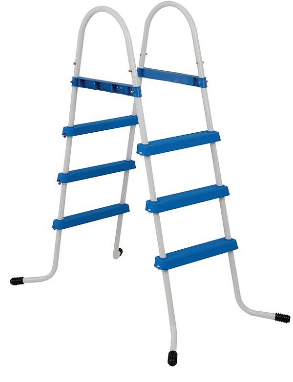 Escada 3 Degraus Para Piscina Estruturada Ou Inflável - Mor