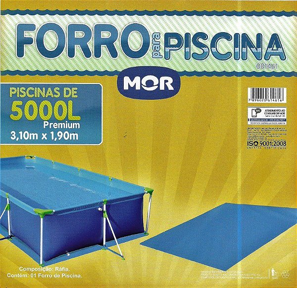 Forro Para Piscina Premium 5000 Litros - Mor