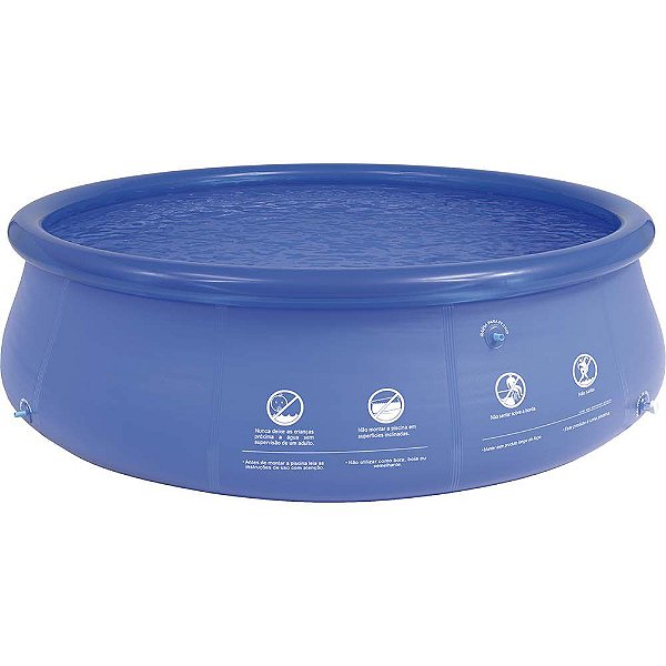 Piscina Inflável Splash Fun 7800 litros Redonda - Mor