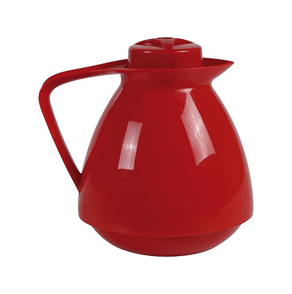 Bule Térmico Amare 650 ml Café Chá Leite Quente e Frio - Mor - Vermelho