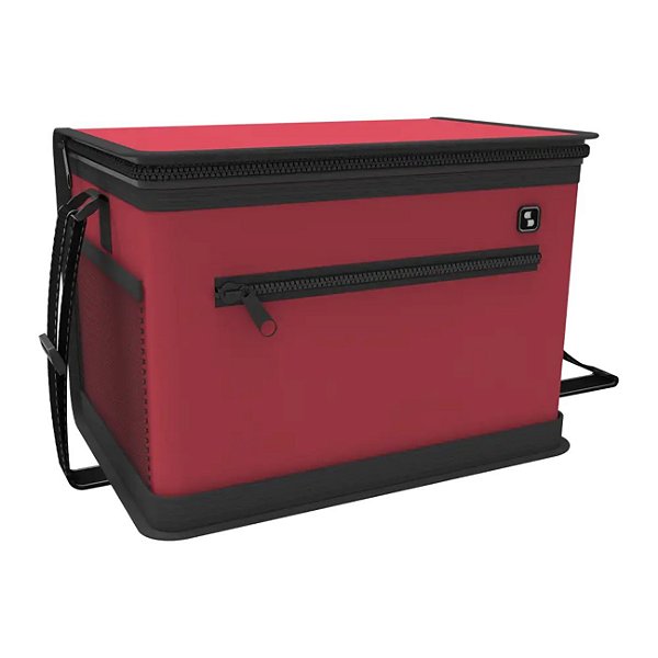 Bolsa Térmica Cooler 20 Litros Tropical Bebidas e Alimentos - Soprano - Vermelho