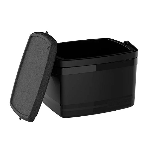 Caixa Térmica Cooler Tropical 12 Litros Bebidas e Alimentos- Soprano - Preto