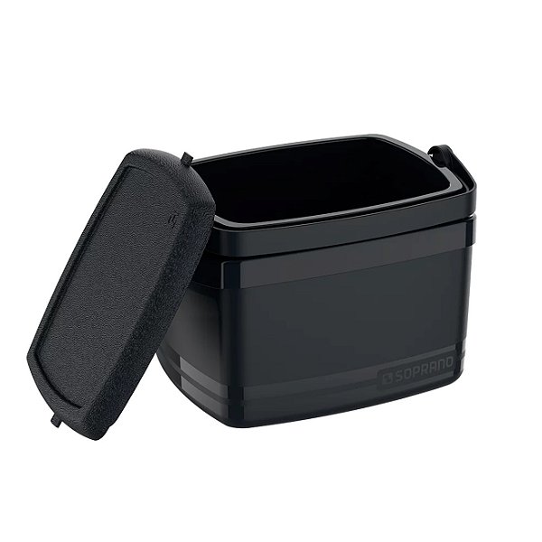 Caixa Térmica Cooler Tropical 5 Litros Bebidas e Alimentos - Soprano - Preto