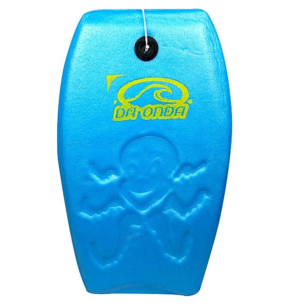 Prancha de Bodyboard 60cm Pequeno Mar Surf Amador Infantil Brinquedo Para Praia - 117 Da Onda - Azul