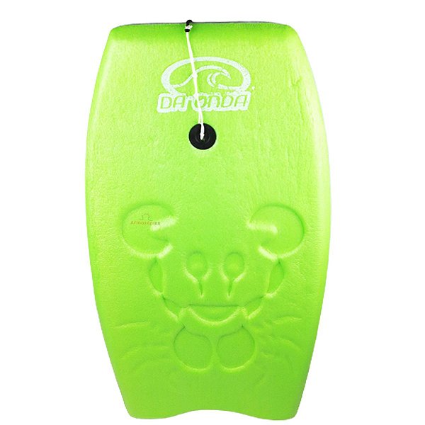 Prancha de Bodyboard 80cm Júnior Mar Surf Amador Infantil Brinquedo Para Praia - 118 DA ONDA - Verde