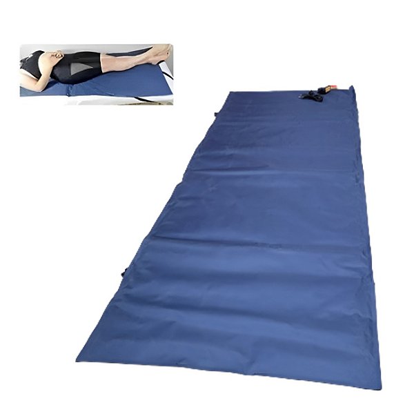 Colchonete Térmico Para Maca Mesa Massagem Solteiro 170x70cm Lençol Azul EASY - StyllusTerm