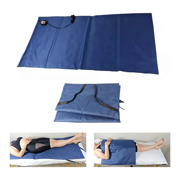 Colchonete Térmico Elétrico Lençol Para Maca Massagem Azul EASY 140x70cm - Styllus Term - 127V