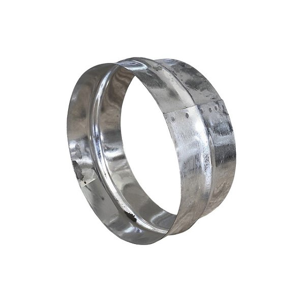 Anel 110mm Em Aço Galvanizado Para Cano De Chaminé Fogão à Lenha Lareira - N°1 AMZ