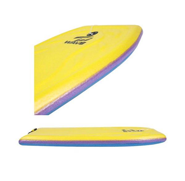 Prancha Bodyboard Média 73cm Surf Amador Infantil Praia - 30100 Belfix
