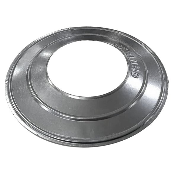Proteção Anel Acabamento Para Forro Chaminé Galvanizado 110mm - 372 Hedlund