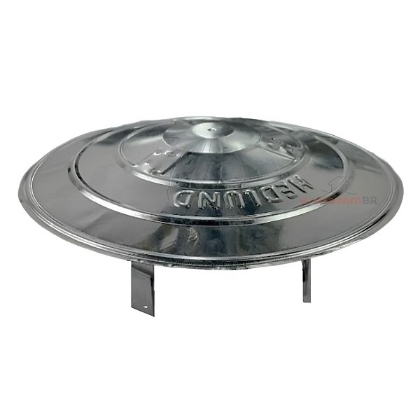 Chapéu Fixo Chaminé Universal Chinês Para Fogão A Lenha Galvanizado - 155 Hedlund
