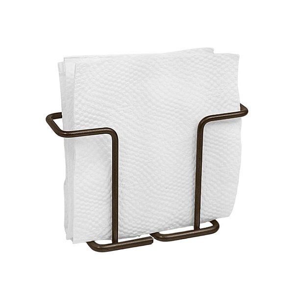 Porta Suporte Guardanapos De Papel Pequeno Bancada Cor Café - 1155CF Future