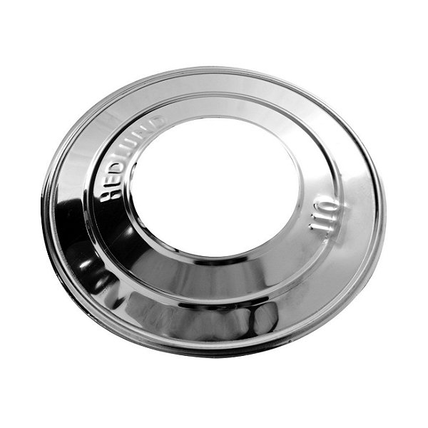 Proteção Anel Acabamento Inox Para Forro Chaminé Ø110mm - 380 Hedlund