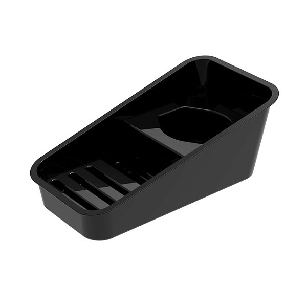 Organizador De Pia Porta Detergente Esponja De Bancada Cozinha Preto - 403166 Pop Crippa