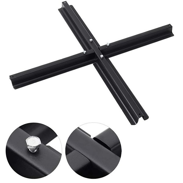 Suporte Base Cruz Reposição Ombrelone Lateral 3m 2,7m 2,5m - AMZ