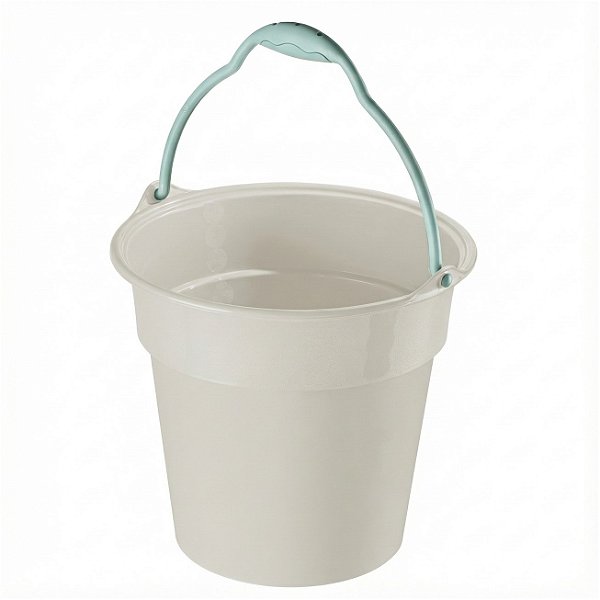 Balde Plástico 8 Litros Para Limpeza Casa Lavanderia - SR610R Sanremo
