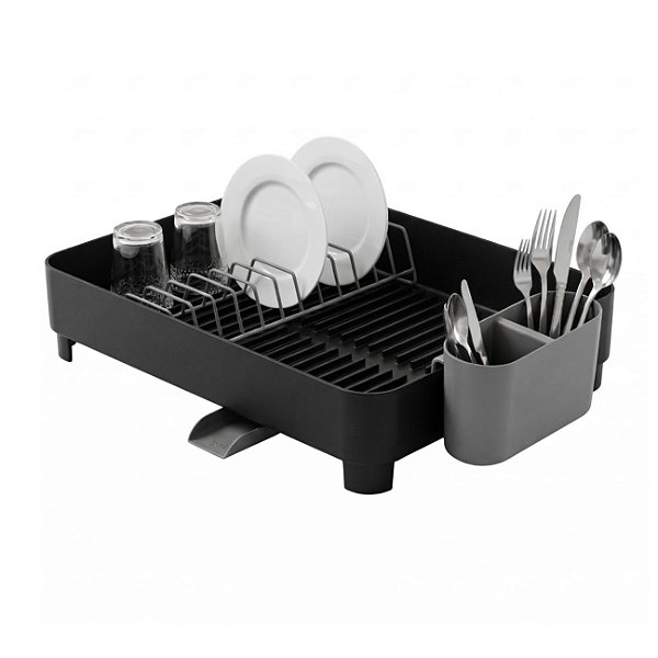 Escorredor de Louça Pratos Copos Porta Talheres  Bico Direcionador - EL600PTF Ou
