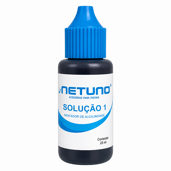 Solução 1 Indicador de Alcalinidade Para Piscina 22ml - 1933 Netuno