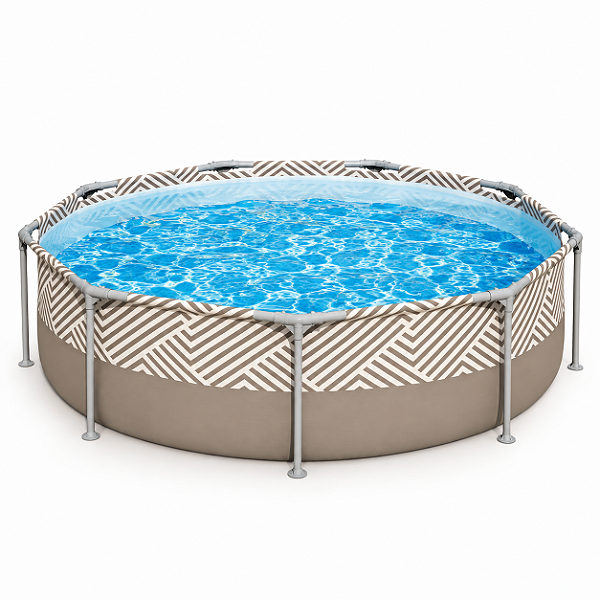 Piscina Redonda 3600 Litros Com Estrutura - 1044 Mor