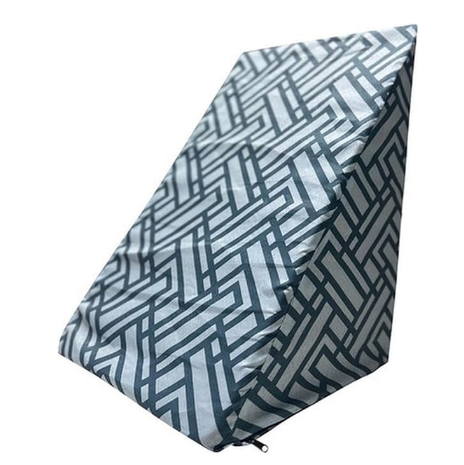 Suavencosto Ortobom Triângulo Com Capa Ziper Gratis 55x40x40