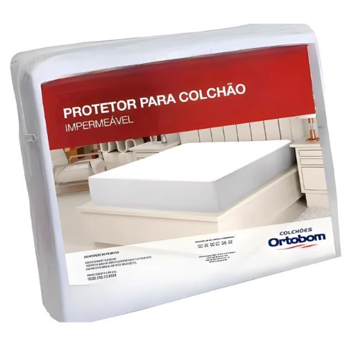 Protetor de Colchão Solteirão Impermeável Ortobom 200x210