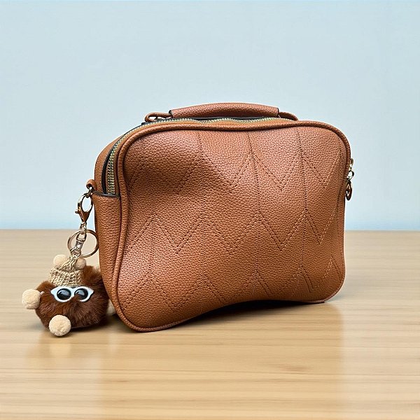 Bolsa Charmy Brown Bege