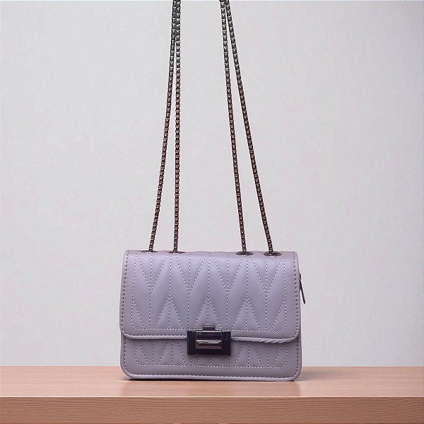 Bolsa Alessia Lilás