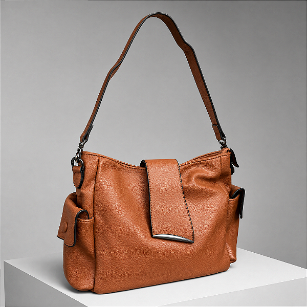 Bolsa Caramel Multi-Pocket