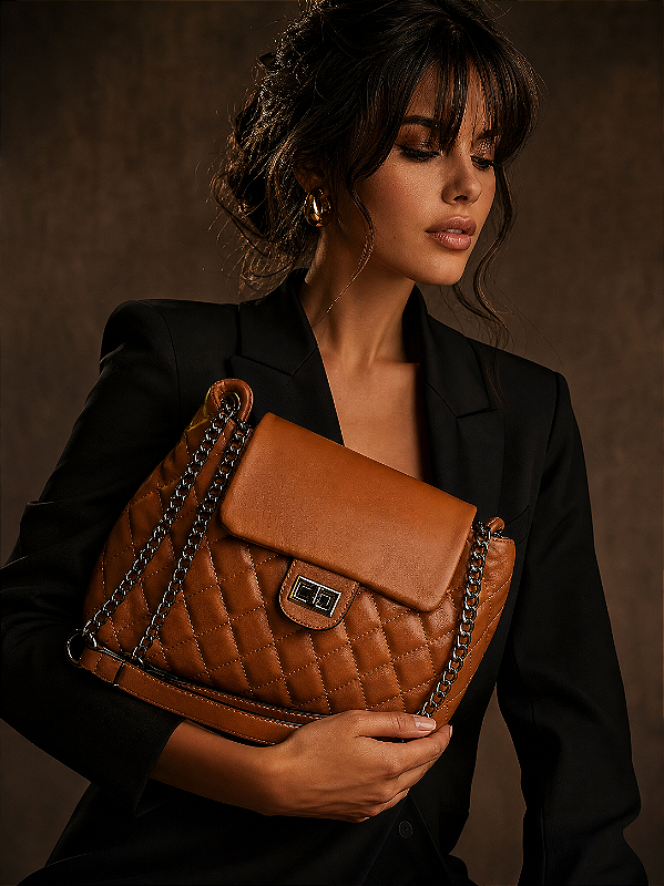 Bolsa Caramel Royal Luxe