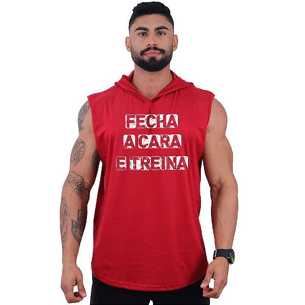 Regata Longline com Touca MXD Conceito Fecha a Cara e Treina