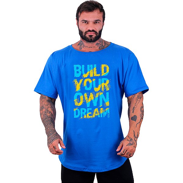 Camiseta Morcegão Masculina MXD Conceito Build Your Own Dream