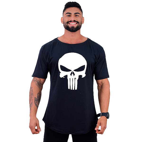 Camiseta Morcegão Masculina MXD Conceito Caveira Hunter