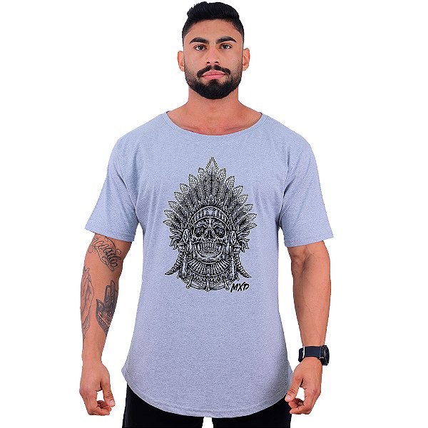 Camiseta Morcegão Masculina MXD Conceito Índio Chefe