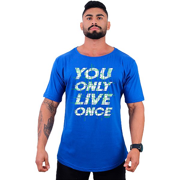 Camiseta Morcegão Masculina MXD Conceito You Only Live Once