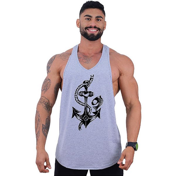 Regata Longline Super Cavada Masculina MXD Conceito Âncora