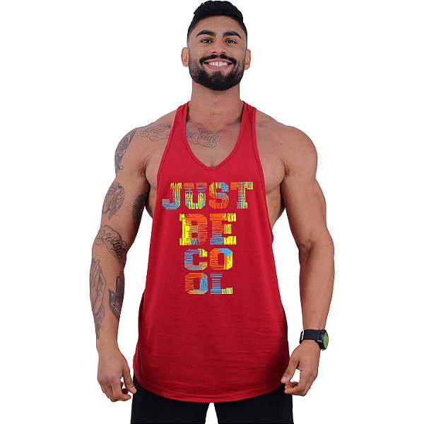 Regata Longline Super Cavada Masculina MXD Conceito Just Be Cool