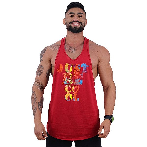 Regata Longline Super Cavada Masculina MXD Conceito Just Be Cool