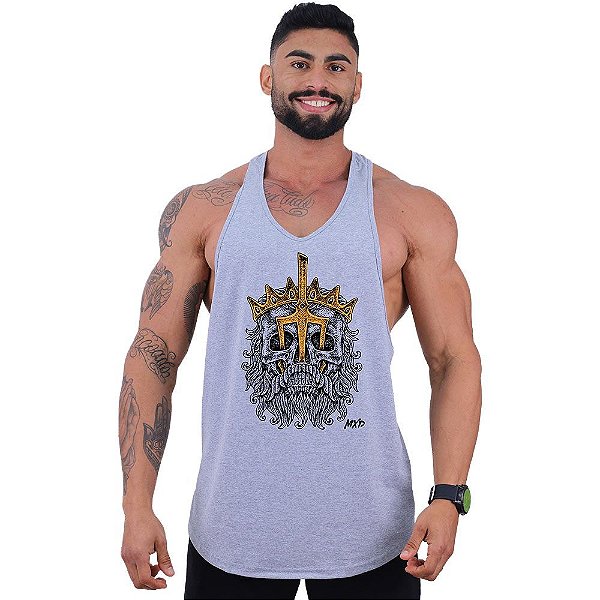 Regata Longline Super Cavada Masculina MXD Conceito King of Seas