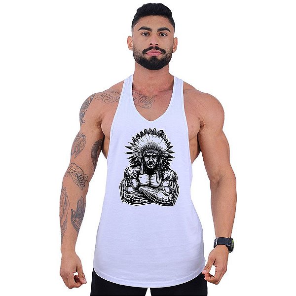 Regata Longline Super Cavada Masculina MXD Conceito Pajé Maromba