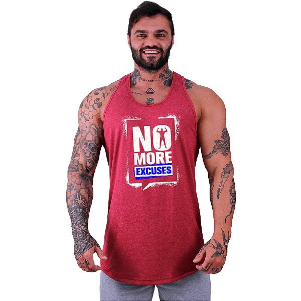 Regata Longline Masculina MXD Conceito No More Excuses
