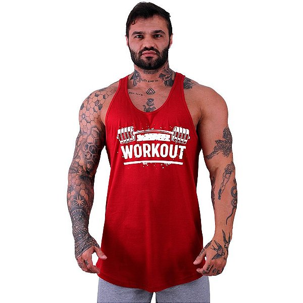 Regata Longline Masculina MXD Conceito Workout Barra