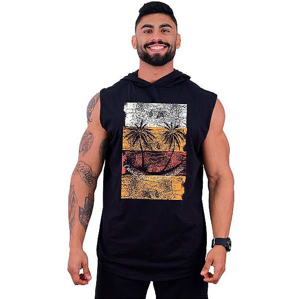 Regata Longline com Touca MXD Conceito Beach Waves
