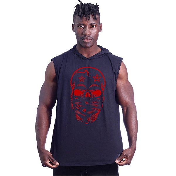 Regata Longline com Touca MXD Conceito Mask Skull